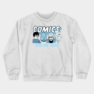 Comics Read One Today (Clowes Edit.) Crewneck Sweatshirt